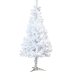 Sapin Noël artificiel blanc H1,5 m-Gifi Best