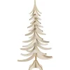 Sapin Noël bois amovible H. 120 cm-Gifi Online
