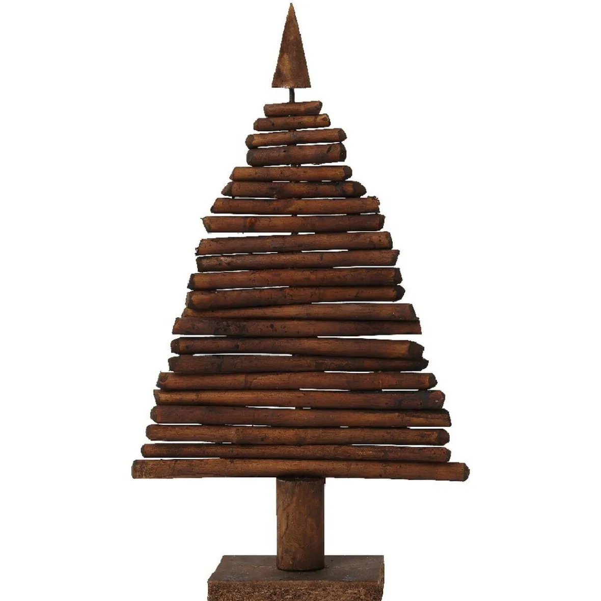 Sapin Noël bois flotté brun 0,9 m-Gifi New