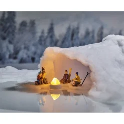 Scène déco coin du feu lumineux-Gifi Online