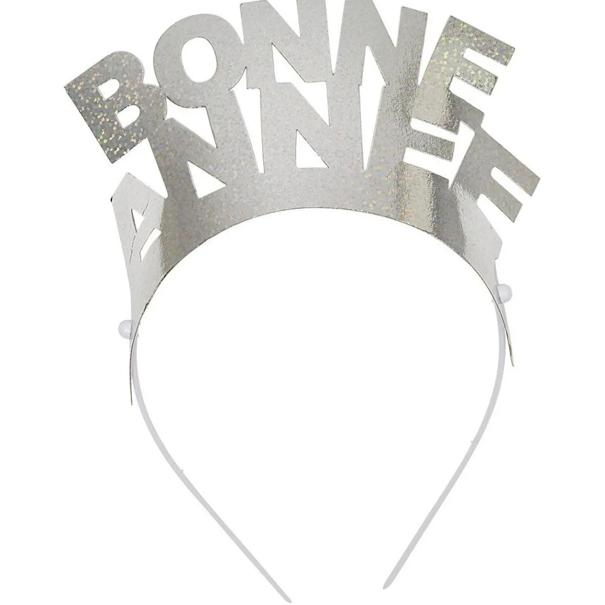 Serre tête Bonne Année holographique x 6-Gifi