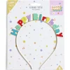 Serre-tête anniversaire Happy Birthday thème candy-Gifi Discount