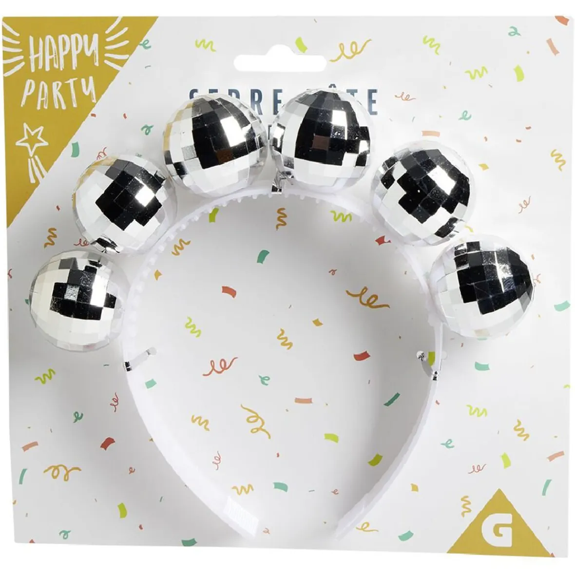 Serre-tête disco boule à facette-Gifi Sale