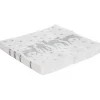 Serviette argent&blanc papier x20-Gifi Clearance