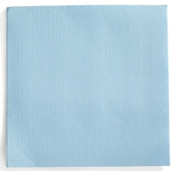 Serviette carrée bleu clair 2 plis en papier x40-Gifi Sale