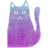 Serviette de table Halloween chat violet et bleu x12-Gifi Online