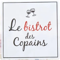 Serviette en papier 3 plis décor Bistrot x20-Gifi Online