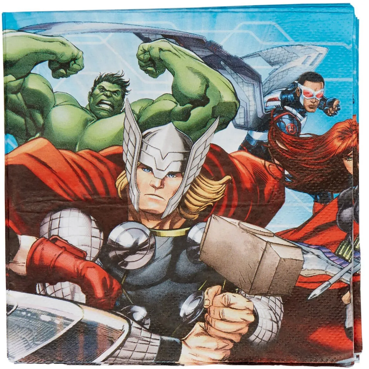 Serviette en papier Avengers x20-Gifi Outlet