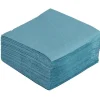 Serviette en papier bleu turquoise x100-Gifi Clearance