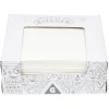 Serviette en papier carrée blanche x100 avec distributeur-Gifi Clearance
