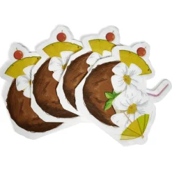 Serviette en papier décoration coco cocktail x 20-Gifi Outlet