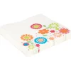 Serviette en papier design fleurs x20-Gifi Best