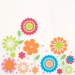 Serviette en papier design fleurs x20-Gifi Best