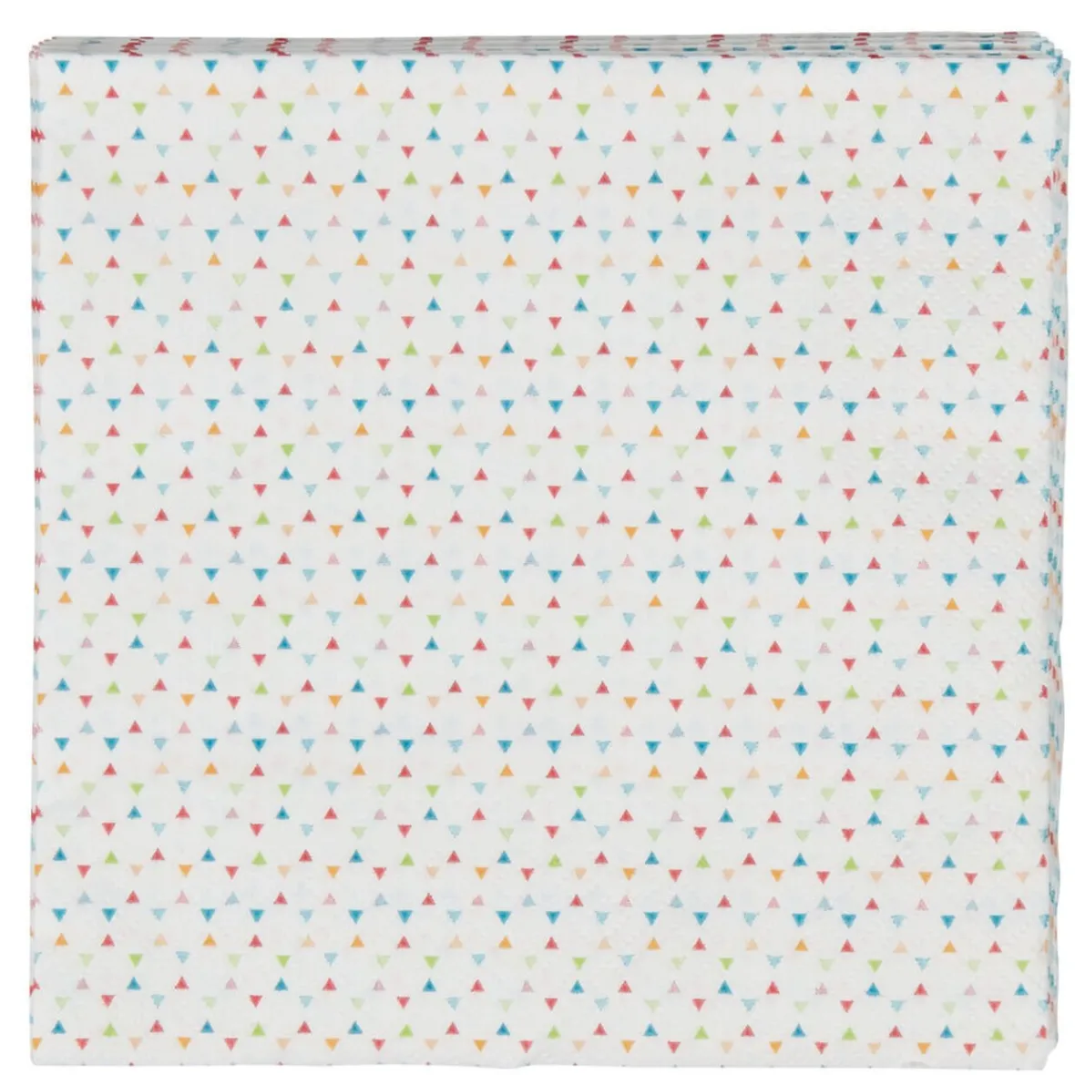 Serviette en papier design gommettes multicolores x20-Gifi Discount