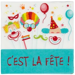 Serviette en papier design photobooth x20-Gifi Sale