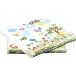 Serviette en papier design happy party x20-Gifi Best