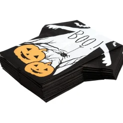 Serviette en papier design Halloween x10-Gifi Hot