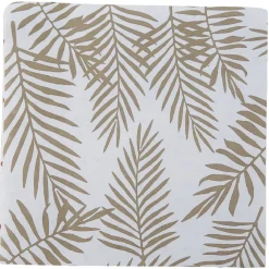 Serviette en papier imprimé feuille de palmier doré x20-Gifi Clearance