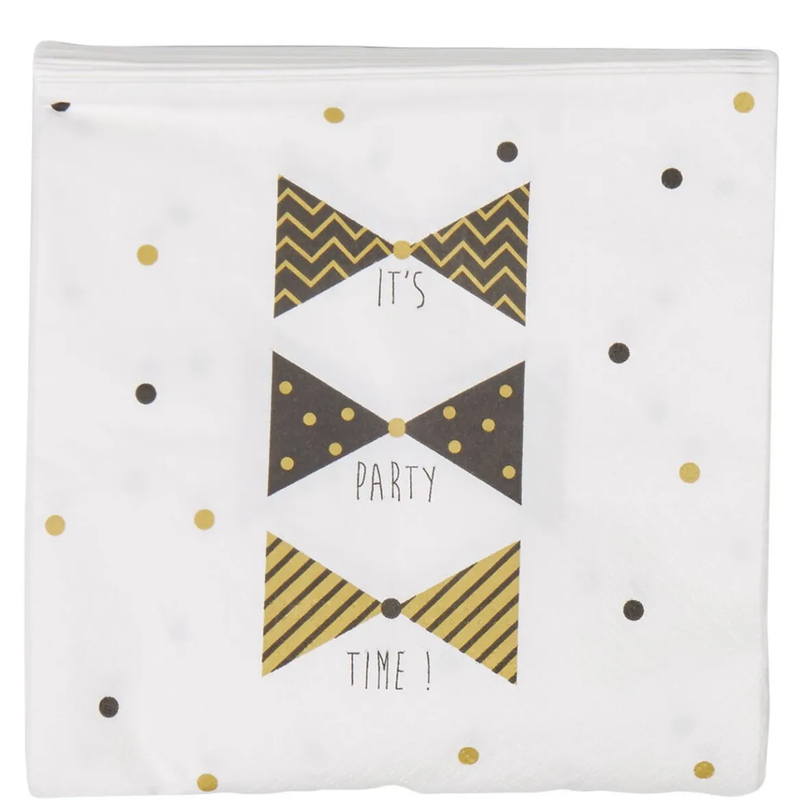 Serviette en papier It's party time x20-Gifi Discount