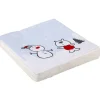 Serviette en papier motif neige x20-Gifi