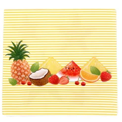 Serviette en papier motif corbeille de fruits x20-Gifi Best