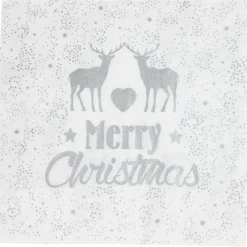 Serviette en papier Noel x20-Gifi Best