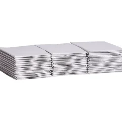 Serviette en papier pré pliée argentée x12-Gifi Best