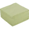 Serviette en papier vert anis x100-Gifi Outlet