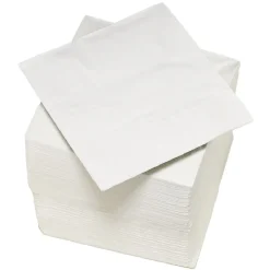 Serviette jetable blanc x150-Gifi Outlet