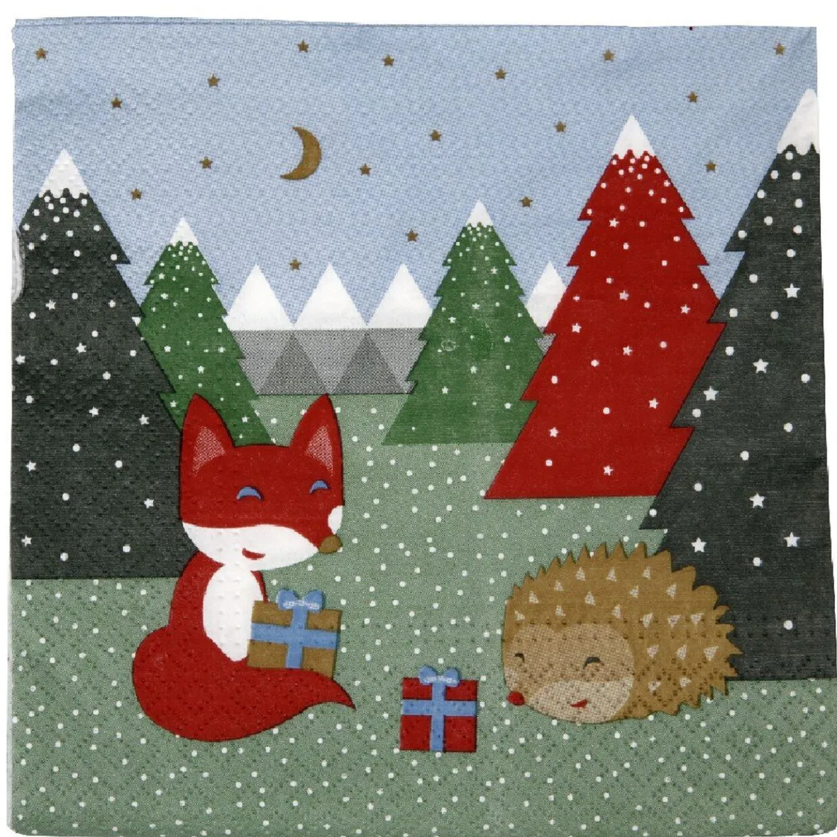 Serviette jetable design animaux de la forêt x20-Gifi Hot