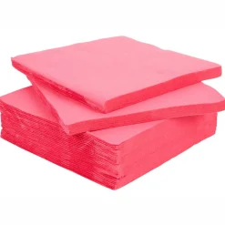 Serviette papier carré rose x40-Gifi Hot
