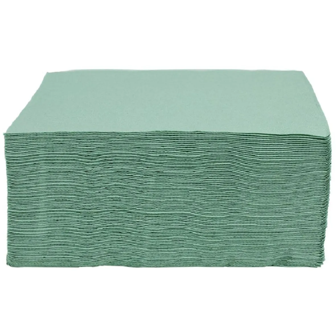 Serviette papier ouate vert 38x38cm x50-Gifi Sale