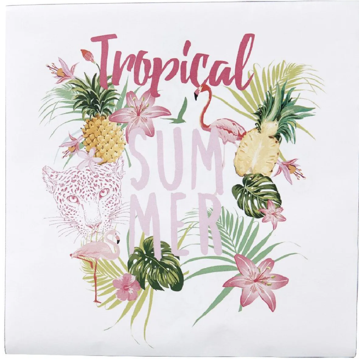 Serviette papier thème tropical summer x 20-Gifi New