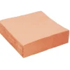 Serviette papier 33x33cm orange x50-Gifi Best
