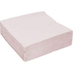 Serviette papier 33x33cm rose clair x50-Gifi Outlet