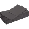 Serviette range couverts 40cm noir x20-Gifi New