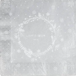 Serviettes x 20 imprimé couronne-Gifi New