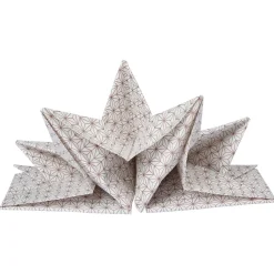 Serviettes x 12 prépliées forme graphique-Gifi Online