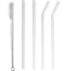 Set 4 pailles en verre avec écouvillon-Gifi Clearance
