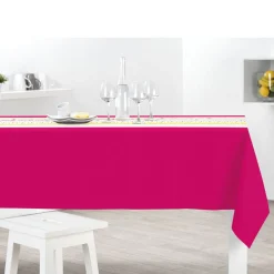 Set décoration de table anniversaire rose-Gifi Hot