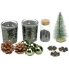 Set de décoration de table Noël vert-Gifi Online