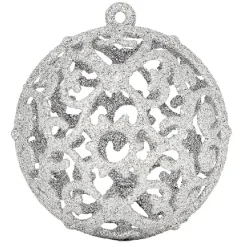 Set de décoration pour sapin de Noël Argenté blanc x24-Gifi Sale