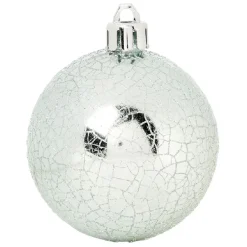 Set de décoration pour sapin de Noël Argenté blanc x24-Gifi Sale