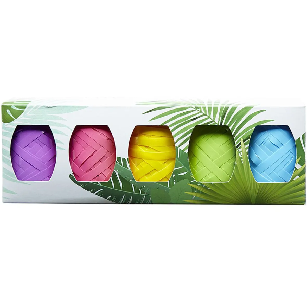 Set de ruban coloré pour emballage cadeau x 5-Gifi Outlet