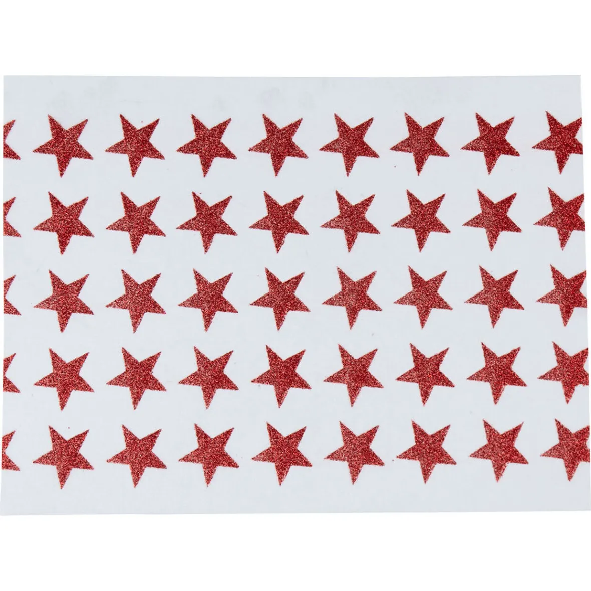 Set de table blanc décor étoiles rouges x8-Gifi Outlet