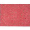 Set de table rouge motifs étoiles dorées x10-Gifi Hot