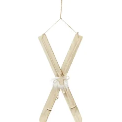 Ski en bois à suspendre, 2 modèles-Gifi Clearance