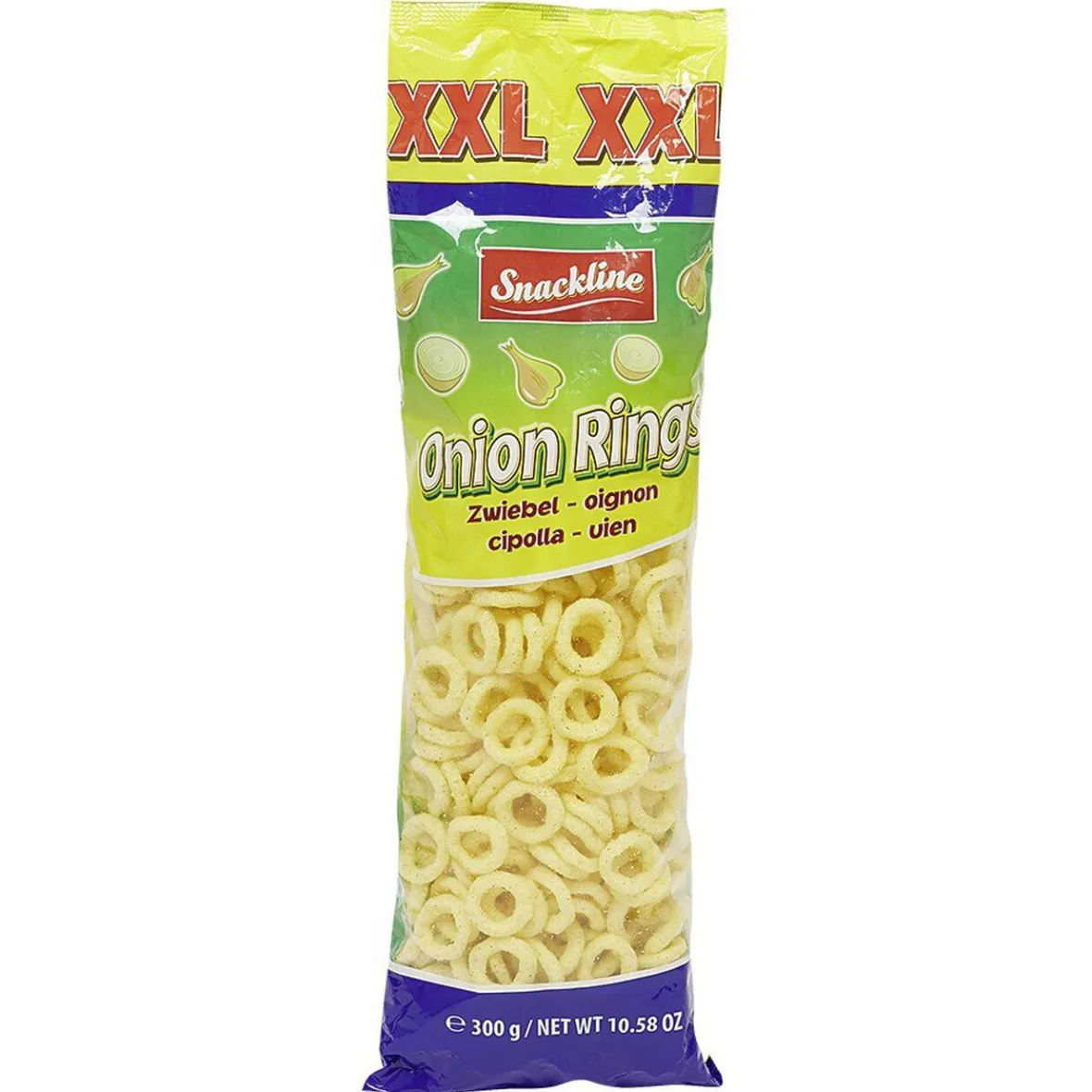 Snack salé XXL Rings maïs aux oignons 300g-Gifi Best