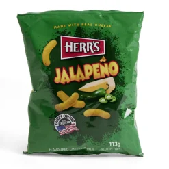 Snacks Herr's Jalapeño saveur fromage épicé 113gr-Gifi Outlet