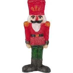 Soldat casse-noisette lumineux acrylique H40cm 40 LED blanc chaud-Gifi Best